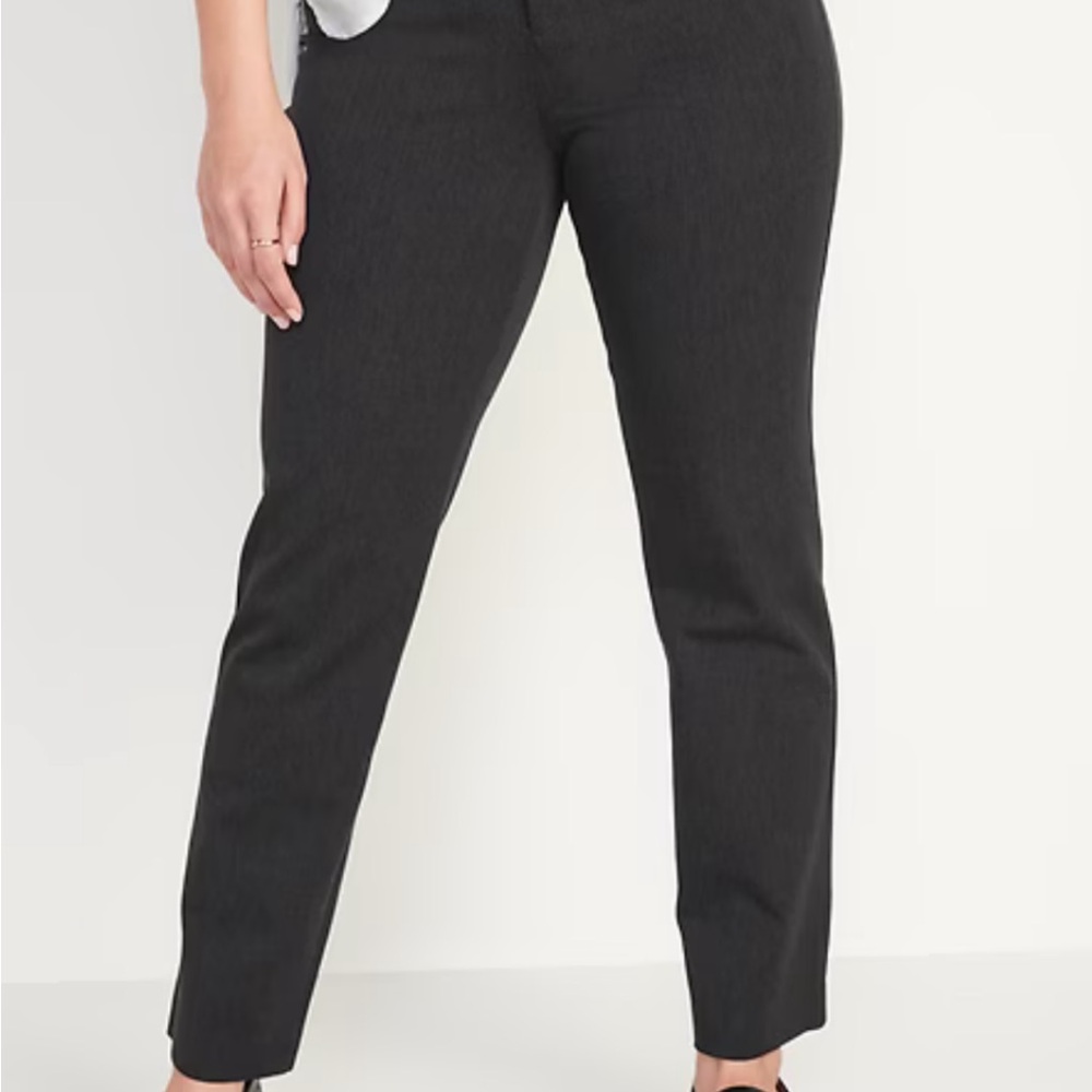 Old Navy Black High-Rise Pants